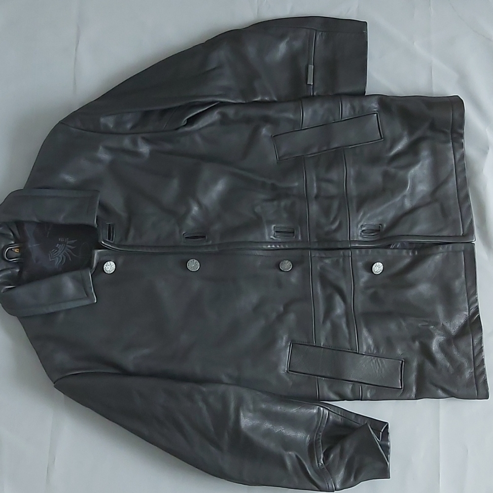 🌸RARE CIRQUE DU SOLEIL EXECUTIVE ONLY LEATHER JACKET